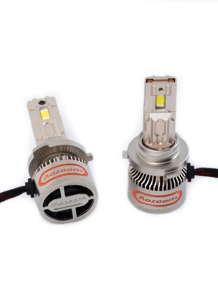 AOZOOM | P10 HB3/4 |  с вентилятором , 5500K , 12V, 55 Вт, 3500 Lm  комплект 2 шт. | превью 2