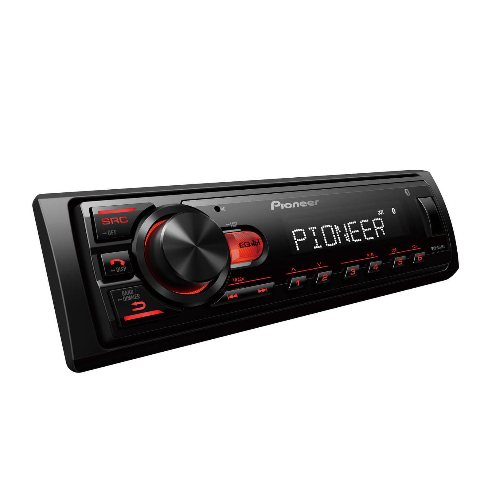 Pioneer | MVH-S145B | 50х4, красн. кн-ки FLAC,USB, AUX,RCA, | превью 2