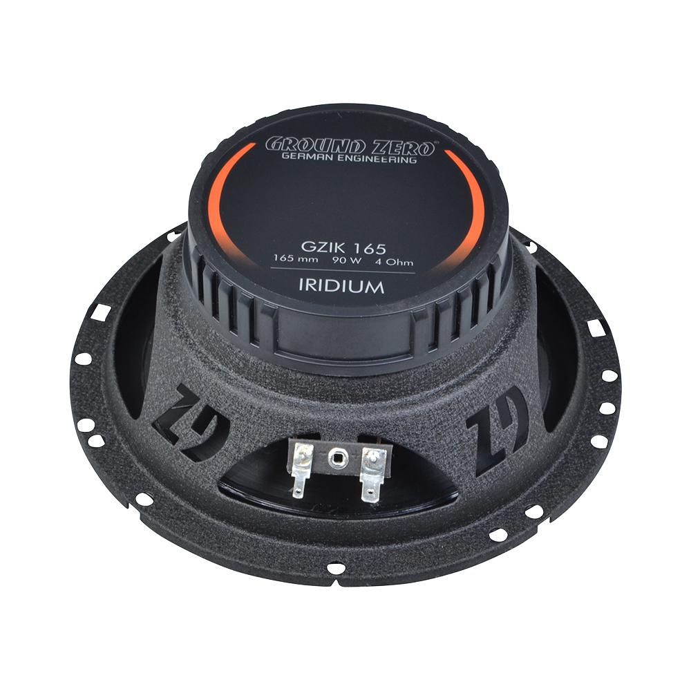 GROUND ZERO | GZIC 165.2 | 2-х компонентная а/с 6,5"(16см), 100/150 Вт, 50Гц-20кГц, 4Ом, 91 дБ | 4