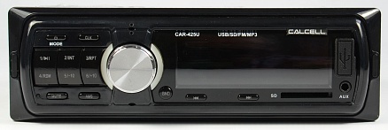 Calcell | CAR-425U | Без CD, 4*50 Вт, USB, SD/MMC, Front AUX | 1
