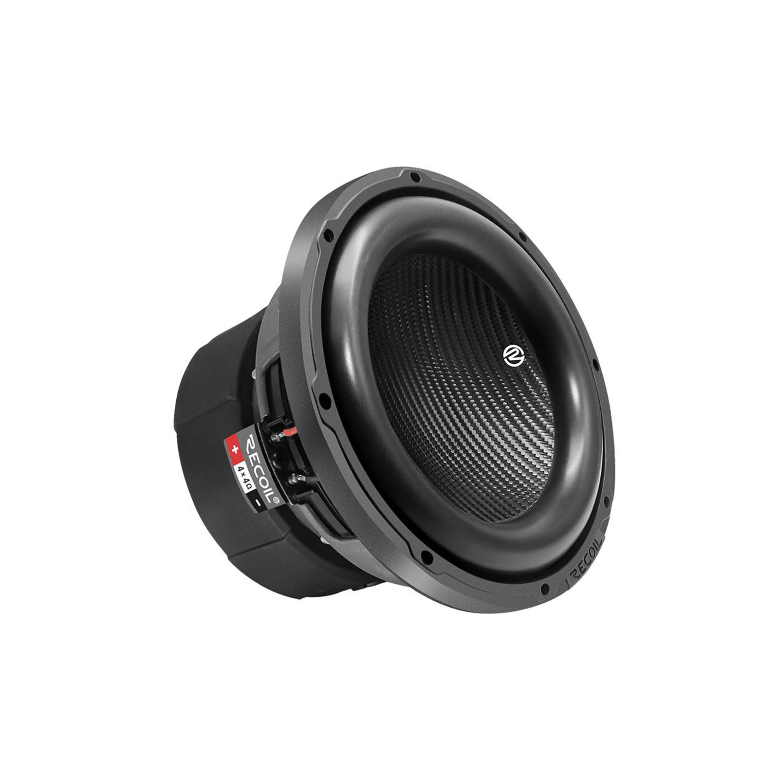 Recoil | PW65D4 | Сабвуферный динамик, 6.5" , 4+4Ом, 50-500 Гц, RMS/Peak - 200W/400W | 1