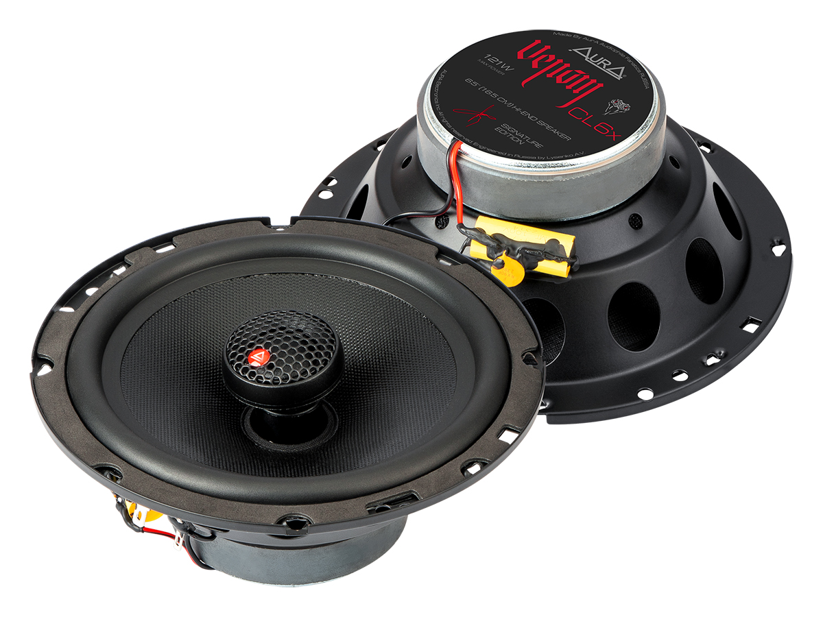 AurA | VENOM-CL6X | 6,5" (16,5cm), 2-полосные, коаксиальные, 71/121w, 40Hz - 20kHz, 87db, сетки | 1