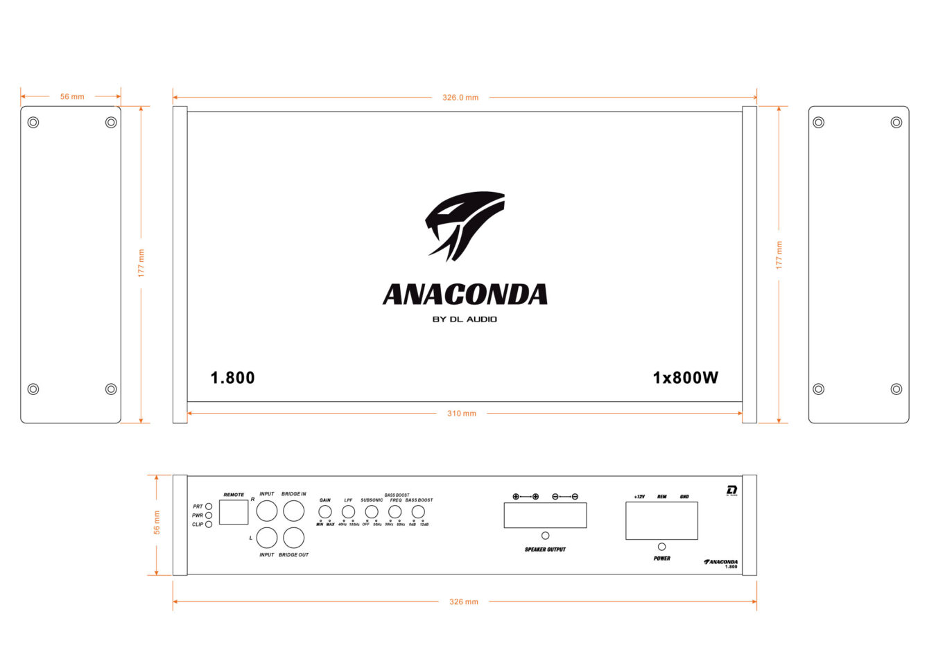 DL Audio | Anaconda 1.800 |  | 6