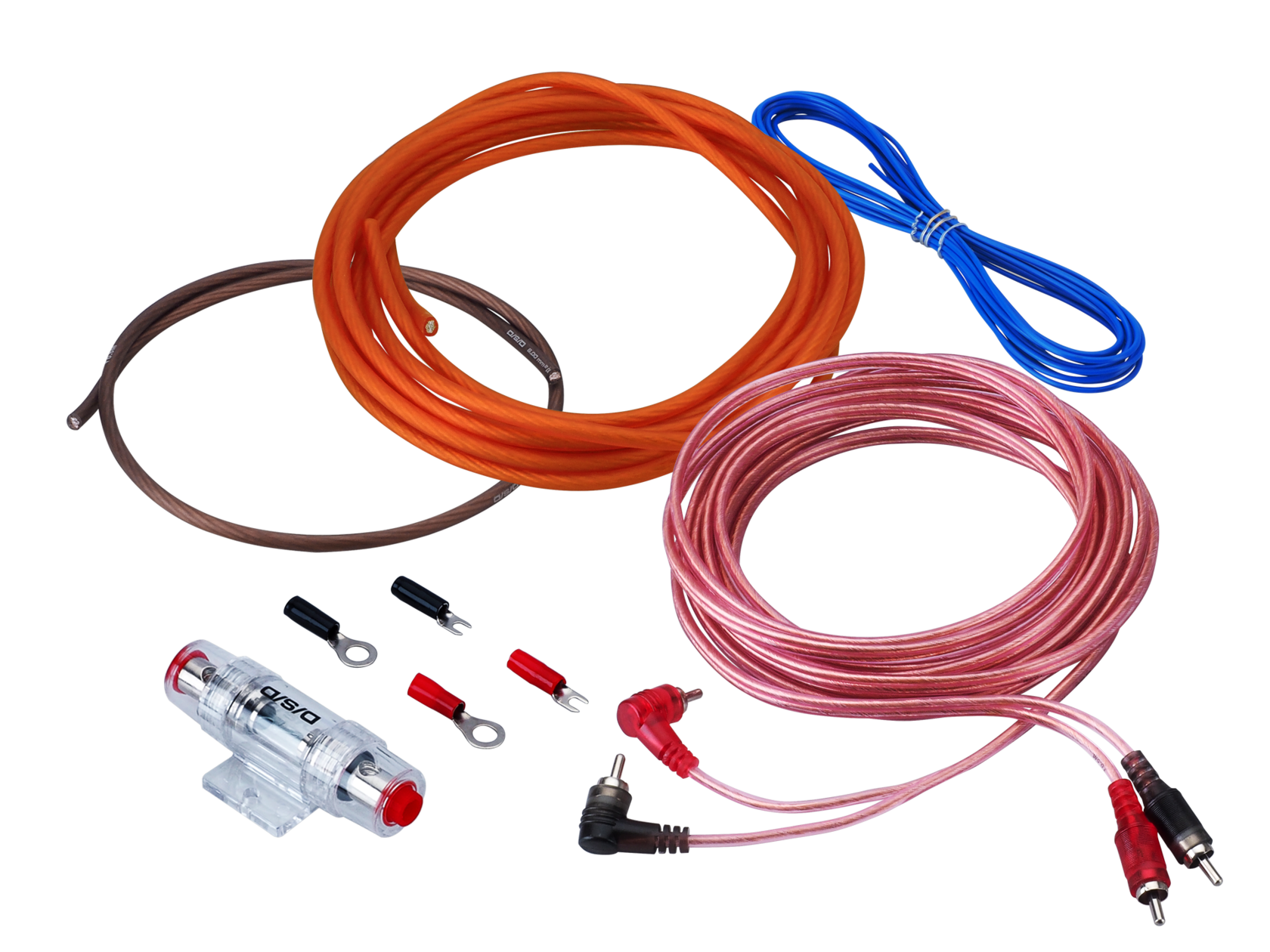 D/S/D | DAK-210G | 2 канала, 10Ga (6мм²), колба AGU 40A, RCA, клеммы | превью 1