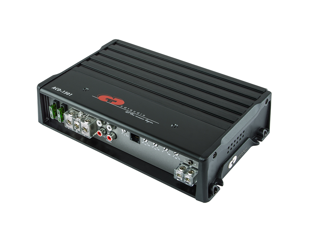 CDT | ACD-1501 | D-CLASS, 1х150W RMS @4Ω, 1х300W RMS @2Ω, 1х600W RMS @ 1Ω | превью 1