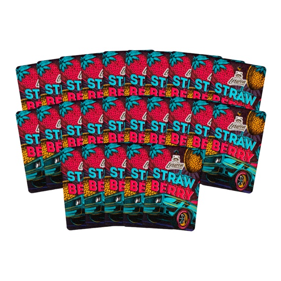 LERATON | STRAWBERRY | Ароматизатор подвесной LERATON STRAWBERRY (25 шт)| превью 1