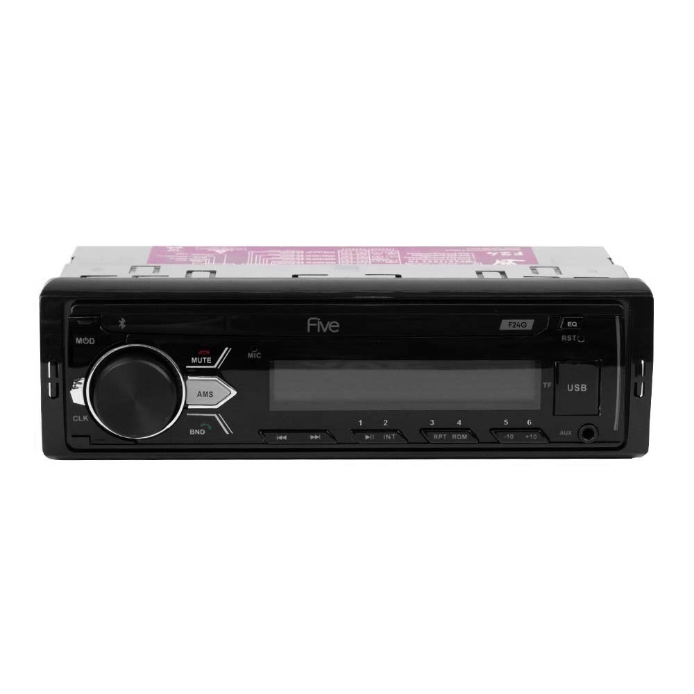 FIVE | F24G | 1din/зеленая/Bluetooth/USB/AUX/SD/FM/4*50 | превью 2