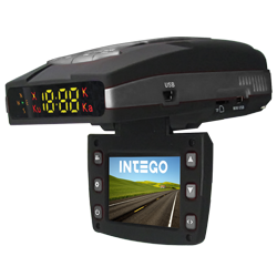 Intego | VX 460R | Видеорегистратор Ambarella(A2S30) +радар-детектор с GPS, Стрелка | 1