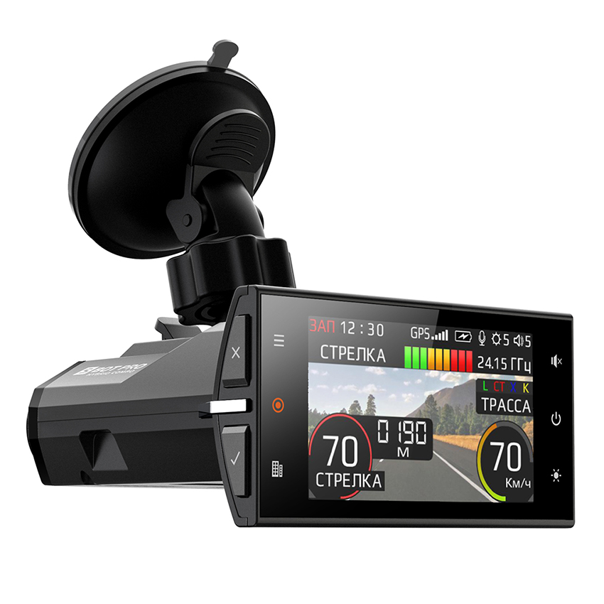 Silverstone F1 | HYBRID S-BOT PRO | Signatura /GPS-база камер, AIT8328P,FullHD 3" дисп.| превью 1