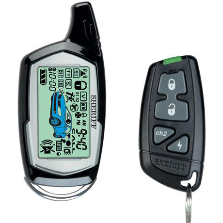 Sheriff | ZX-940 | без сирены ЖКдис.NEW.раб.с картой  2000м,контр.темпер. и напряжения| превью 2