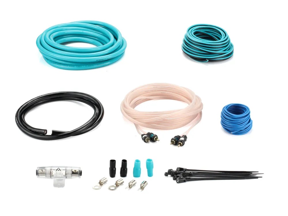 Aspect | AWK-4.2 | комплект проводов для 2-кан. усилителя / 4AWG/2RCA-2RCA | превью 2