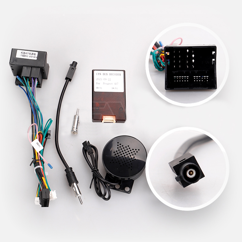 TEYES |  Peugeot 407  2004-2011  | Рамка  9" + КОМПЛЕКТ ПРОВОДОВ | превью 2