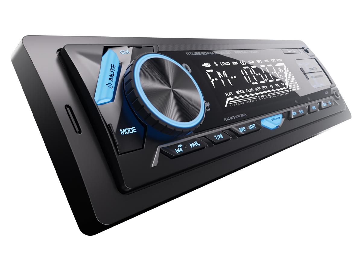 AurA | FIREBALL-302BT | 4х51w, FLAC, 2xUSB/BT, APP, 2 пары RCA, синие кнопки | превью 1