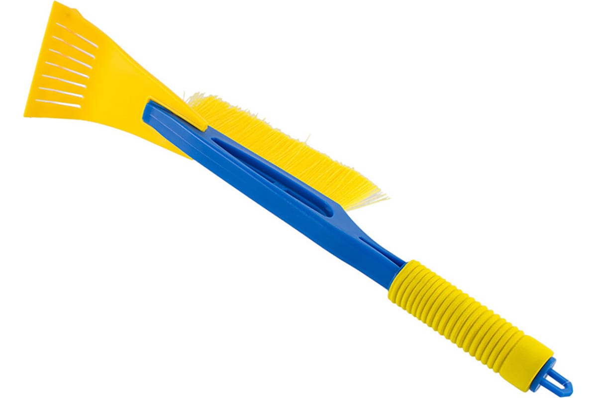 Dollex| SNW-2201 | Щетка сметка со скребком для очистки снега 45см, мягкая ручка| превью 2