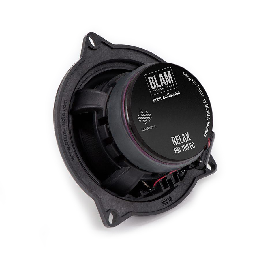 BLAM | BM100FC | 2-х полос.коакс. акус. для а/м BMW ,4" (10см), 50/100Вт, 80Гц-30кГц, 2Ом, 90,3 дБ | 2