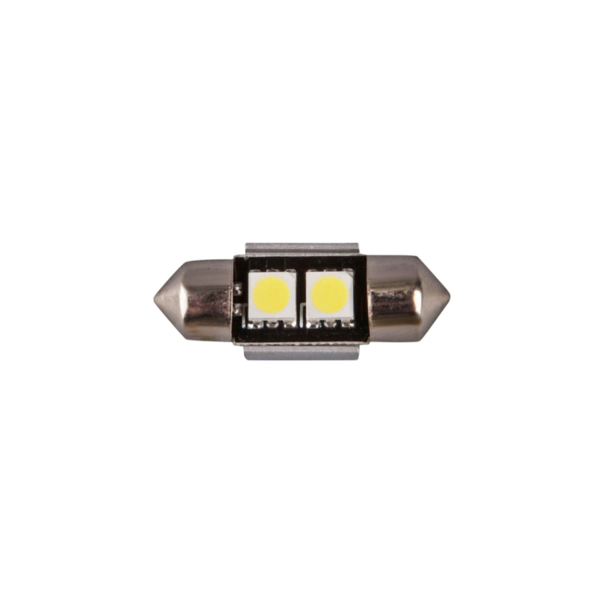 XENITE| T11 С5W CANBUS CAN2317 | 2SMD +50% Диодная лампа 31мм с ОБМАНКОЙ , 40Lm , белая уп.2шт | превью 2
