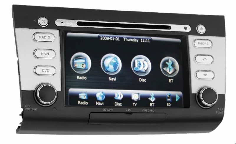 Intro Suzuki CHR-0745 SW Штатная DVD магн Suzuki Swift BT, ТВ, навигация