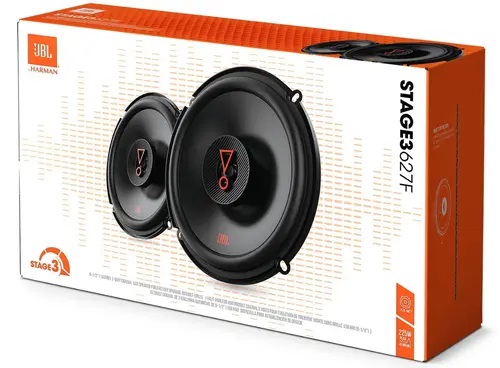 JBL | STAGE3 627F | 6" (16cm), 2-х полосная, коаксиальная,  Без СЕТОК, Глубина 48,5 мм | 5