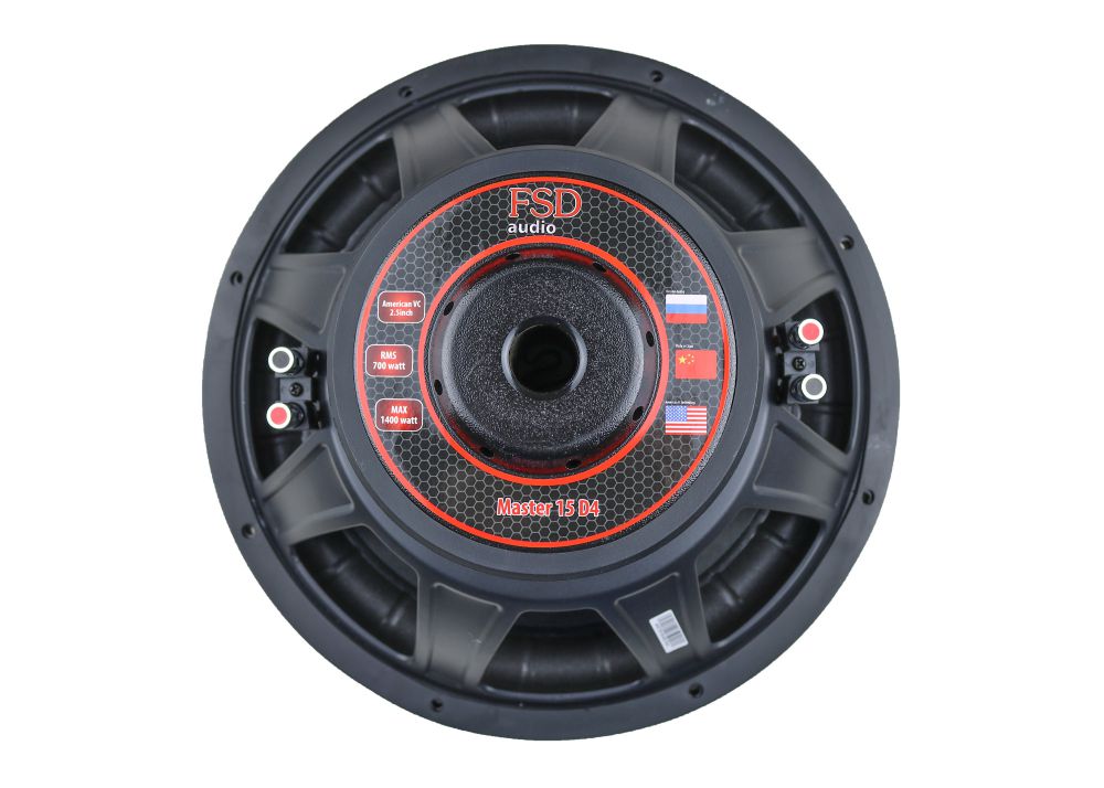 FSD audio | MASTER 15 D4 | 15", 4+4 Om. 700 Вт RMS 1400 Вт MAX | 3