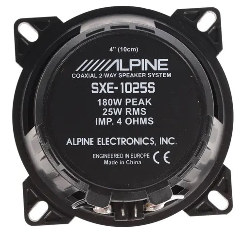 Alpine | SXE-1025s | V / 10 см. коакс. 2-полосн. 180MAX/25RMS | превью 3