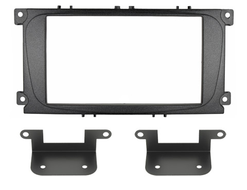 Incar | RFO-N15 | рамка 2DIN Ford Focus 2 sony, Mondeo 07+, S-Max, Galaxy, Kuga new black | превью 1
