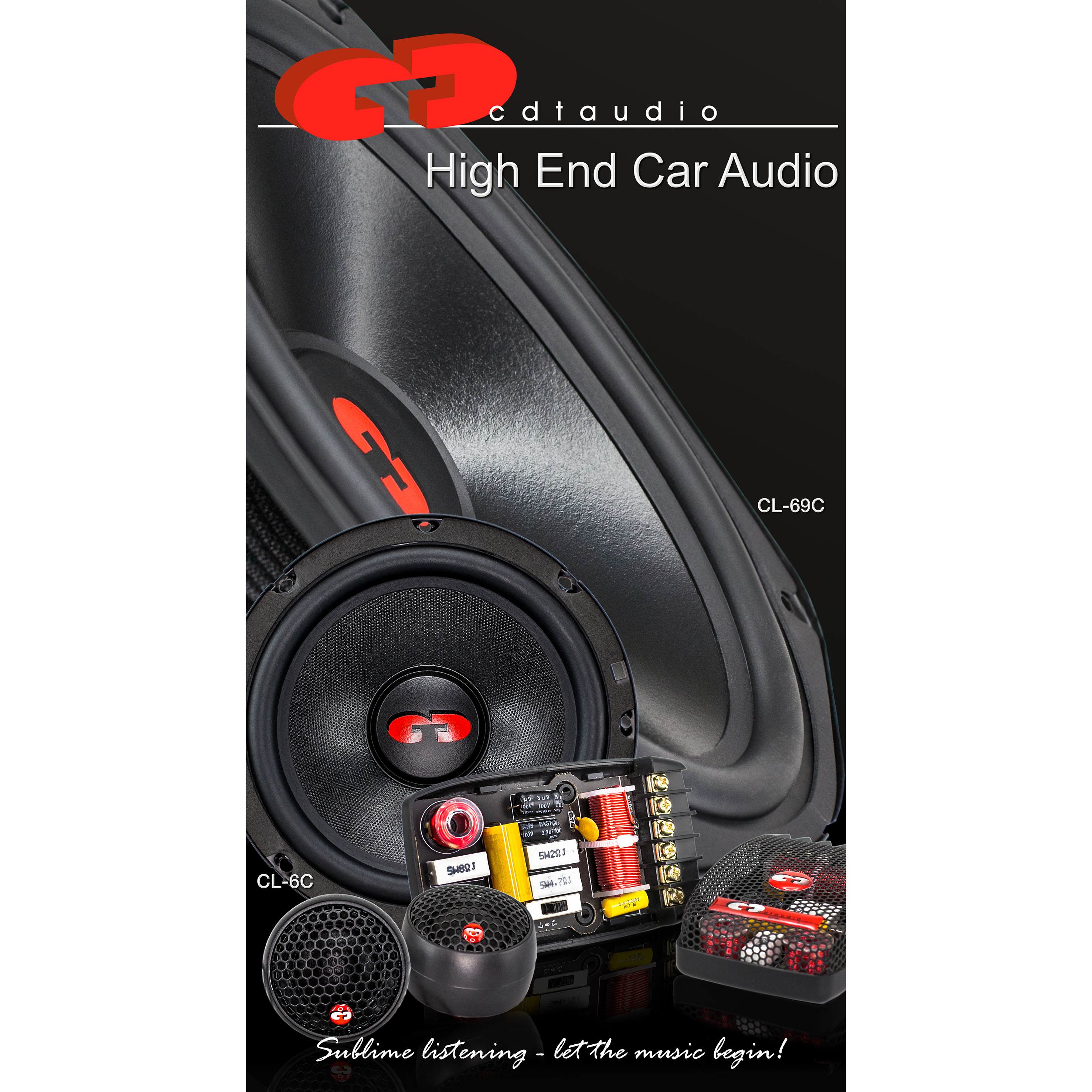 CDT | CL-69C | Баннер вертикальный 88х160см  | 1