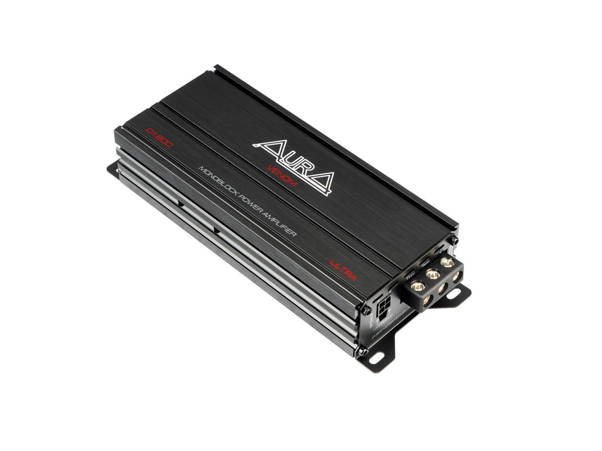 AurA | VENOM-D1.800 ULTRA | 340w (4 Ohm), 1x500w (2 Ohm), 1x800w (1 Ohm), 10Hz - 220Hz, ДУ | превью 2