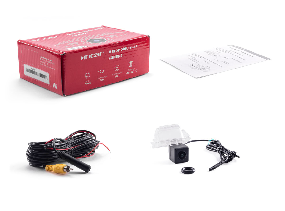 Camera | Ford Incar VDC-013FHD | сенсор SONY, Ford Focus Хэтчбэк, Mondeo 08+, Fiesta, Kuga, S-MAX | превью 2