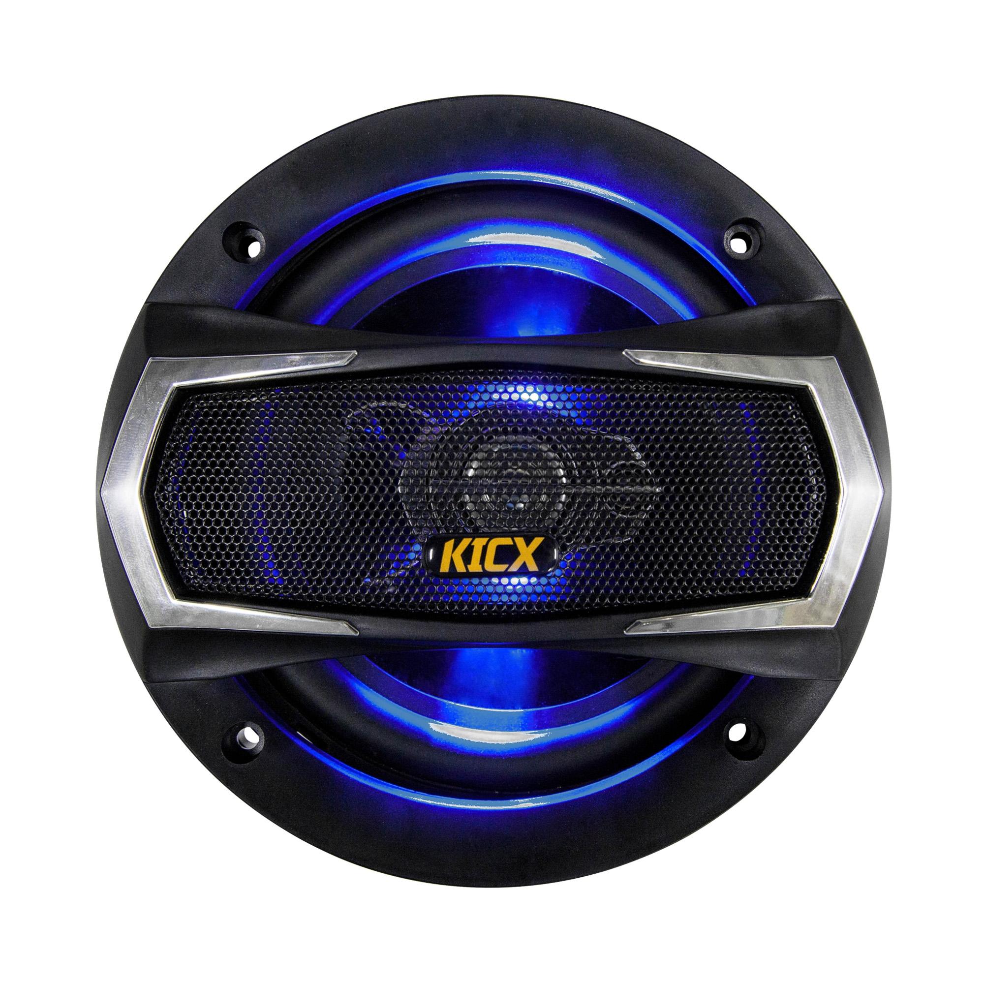 KICX | JM-165L | 16см. 3-х полосн. 130/70Вт подсветка диффузора диодами | превью 3