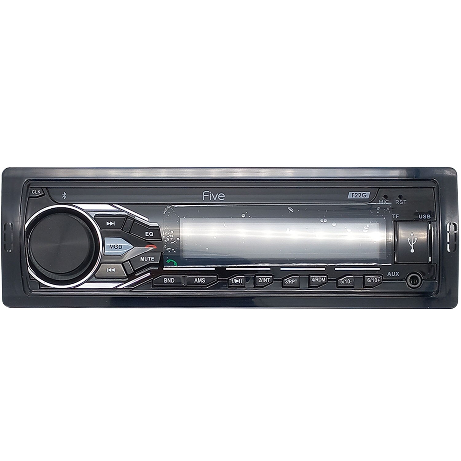 FIVE | F22G | 1din/зеленая/Bluetooth/USB/AUX/SD/FM/4*50 | превью 2