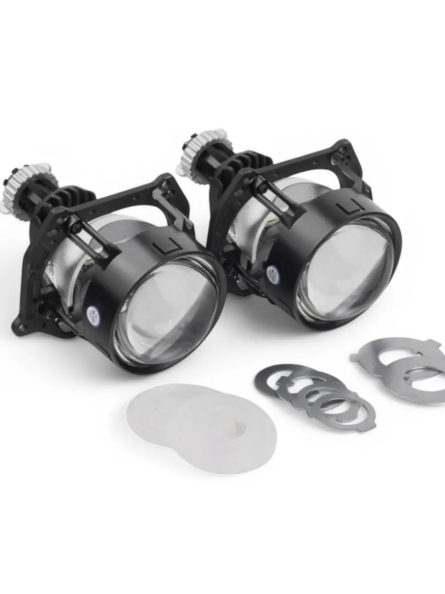 AOZOOM | A3 MAX 2025 | Bi-LED модули 12V, 2.5", 5500K , 49W/57W, КОМП.  2 ШТ.| превью 2