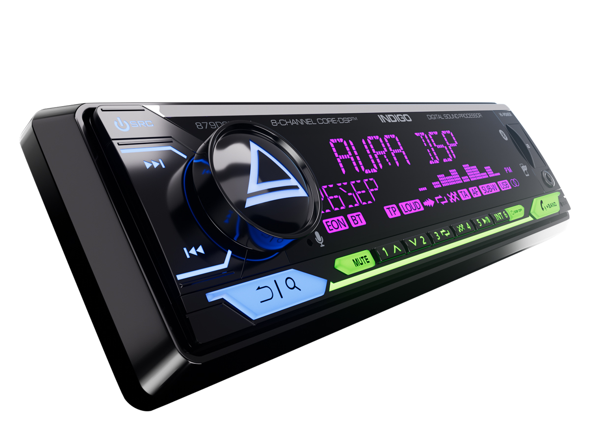 AurA | INDIGO-879DSP MkII HP | CORE-DSP (8 RCA,6V), FLAC, BT 5.3, APP, 3-ZONE RGB, D-SWC, ДУ | превью 1