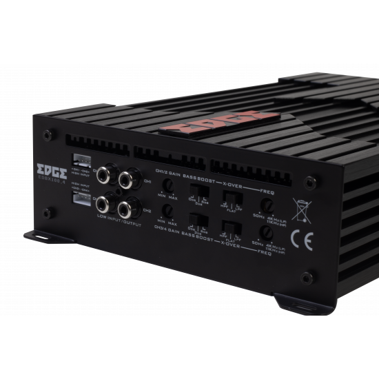 Edge | EDBX100.4-E1 | 4х80 Вт RMS (4 Ом), 4х100 Вт RMS(2 Ом), 2х200 Вт RMS(4 Ом) | превью 3