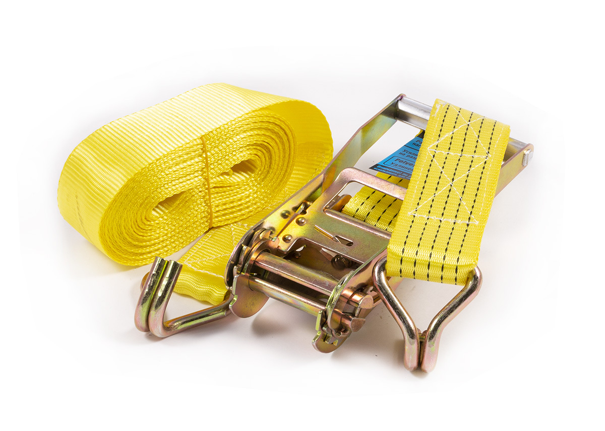 DolleX | SR-095050 | Стяжка ремень для крепления груза (9 м х 50 мм), 5 т (лента  + механизм) | превью 2