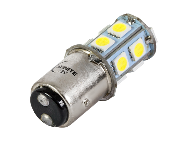 XENITE |  P21/5W  BP137 | 13SMD +50% Диодная лампа с цоколем, 200Lm 5000K, белая уп.2шт SMD превью 3
