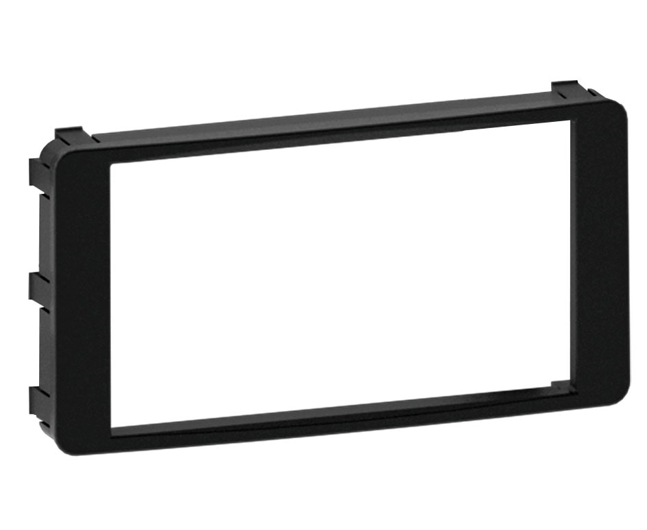 Incar | RMS-N20 | Рамка магнитолы 2DIN для Mitsubishi Outlander 2012+ Black Royal | превью 1