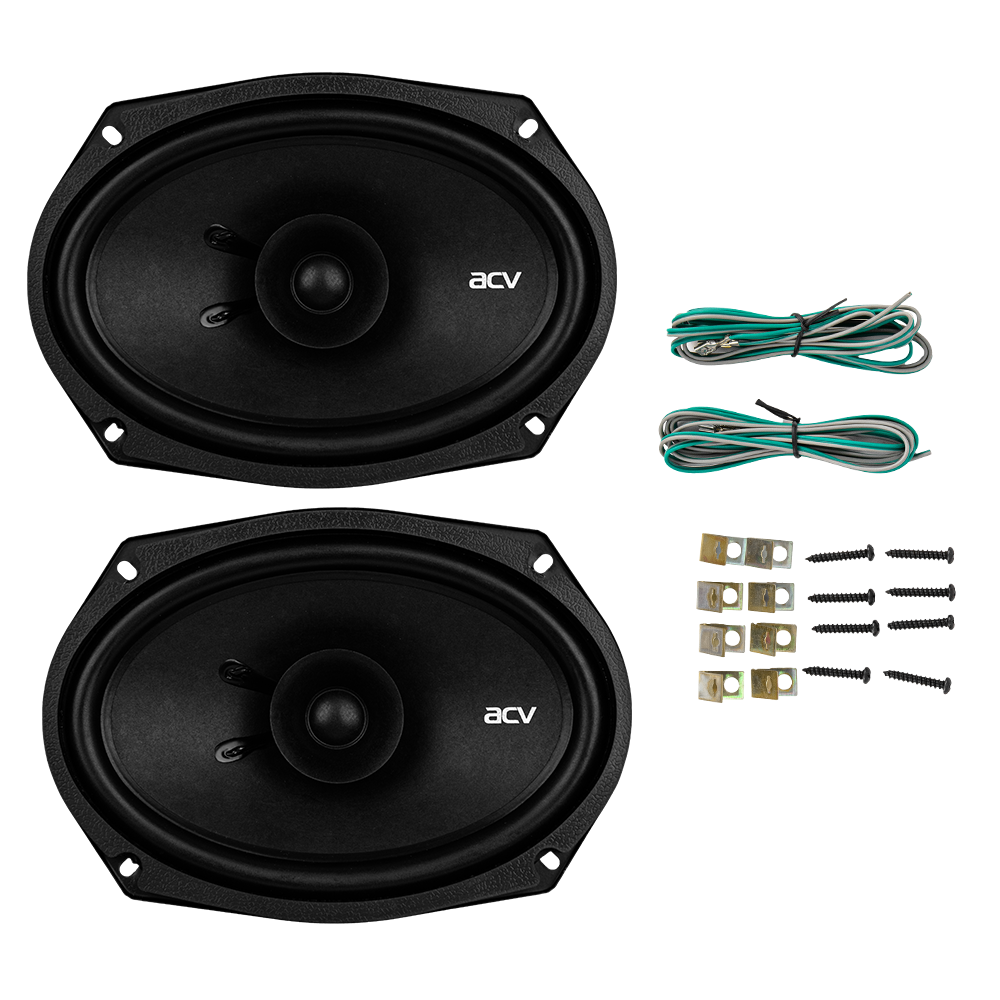 ACV | PD-691BEATS | 6/9см широкопполосная/80Вт/бумага | 6