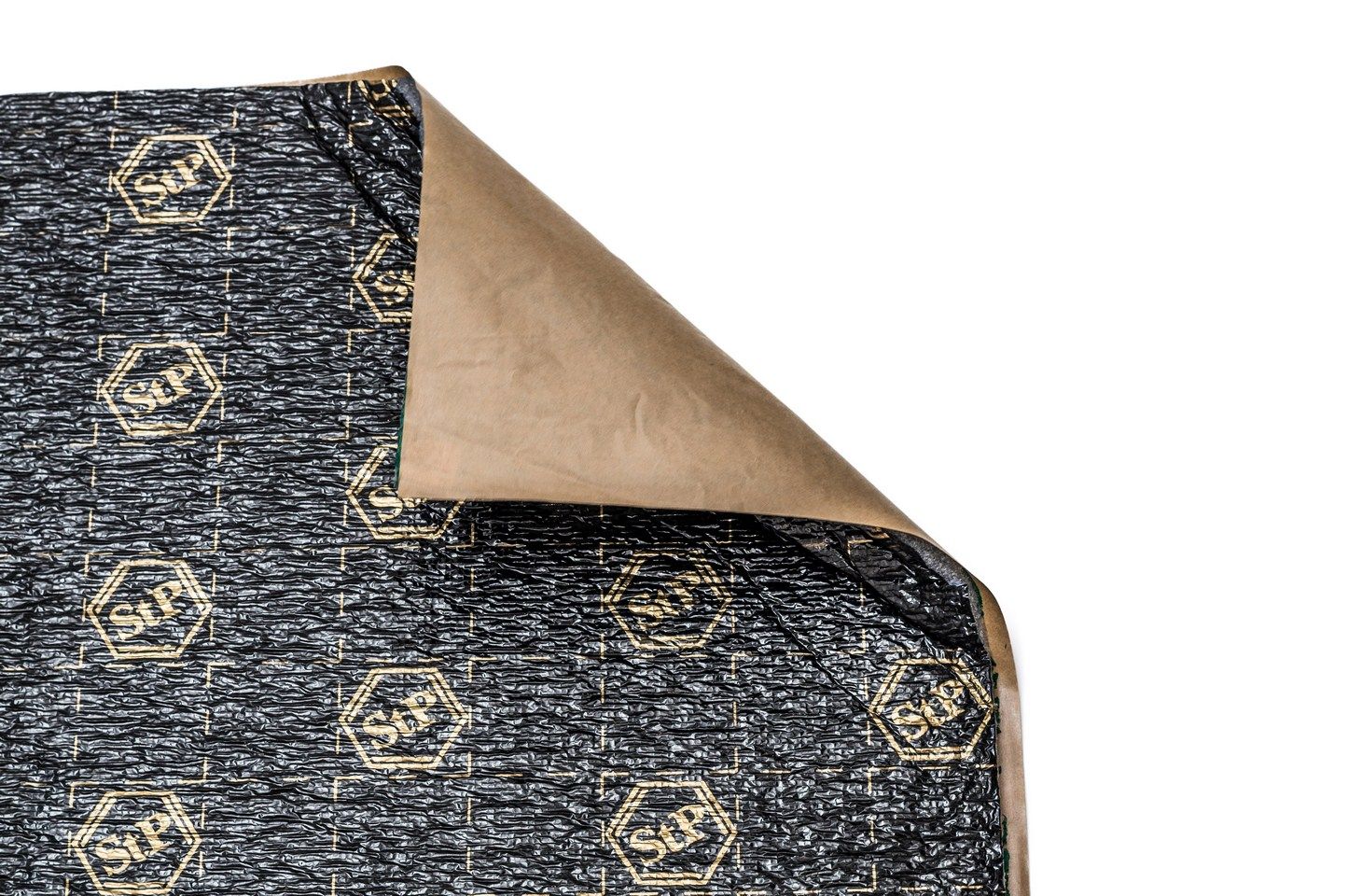 STP | Акцент PREMIUM 6  | Звукопог-ий мат-ал, с черным металл-ым слоем+мастика, 6 мм, 1х0.75 лист | превью 1