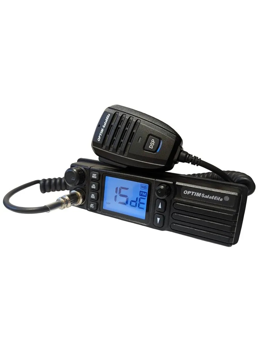 Optim | OPTIM-Satellite|  4 Вт, AM/FM, 12-24B NEW DSP (желтый)| 1
