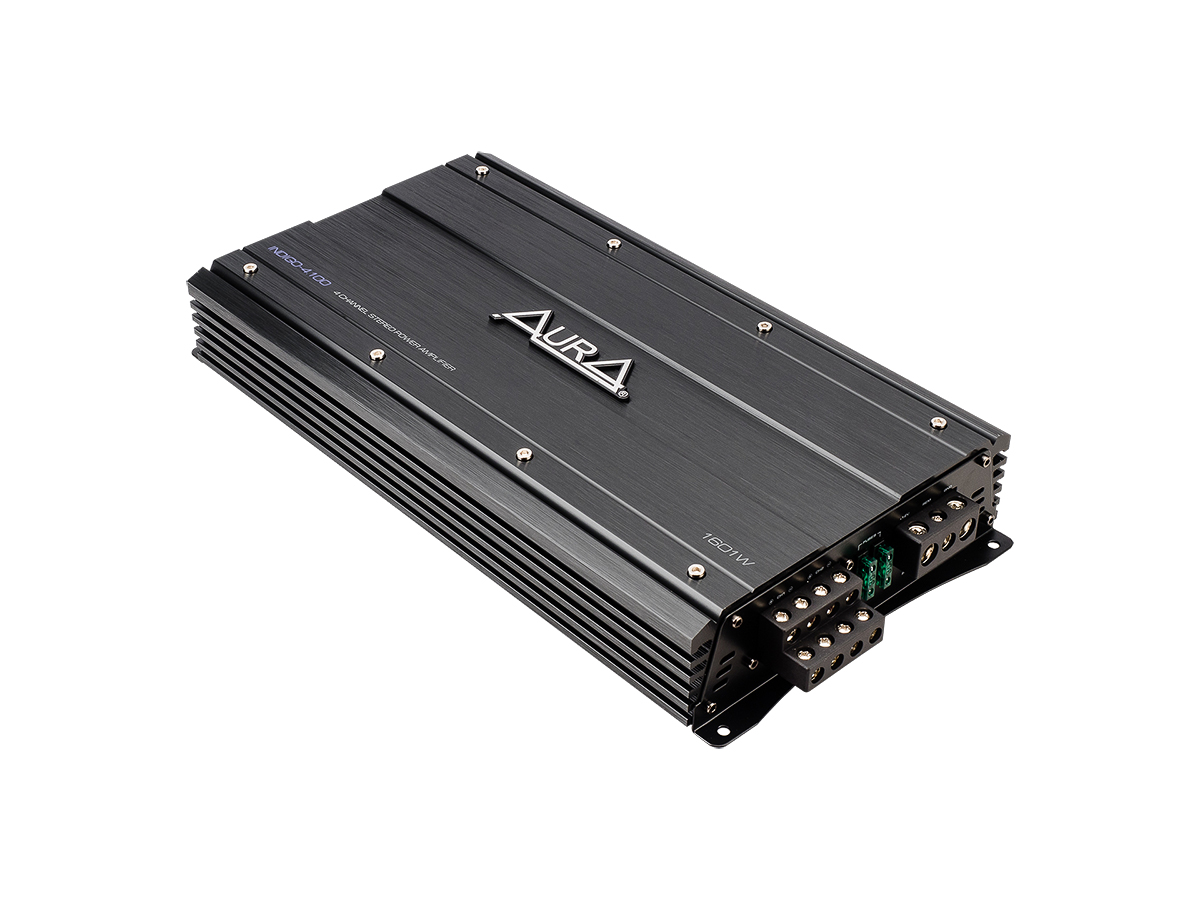 AurA | INDIGO-4.100 | 4x100w (4Ohm), 4x150w (2 Ohm), 1x400w (4 Ohm), Hi-level, LPF/HPF, ДУ (опция)| 1