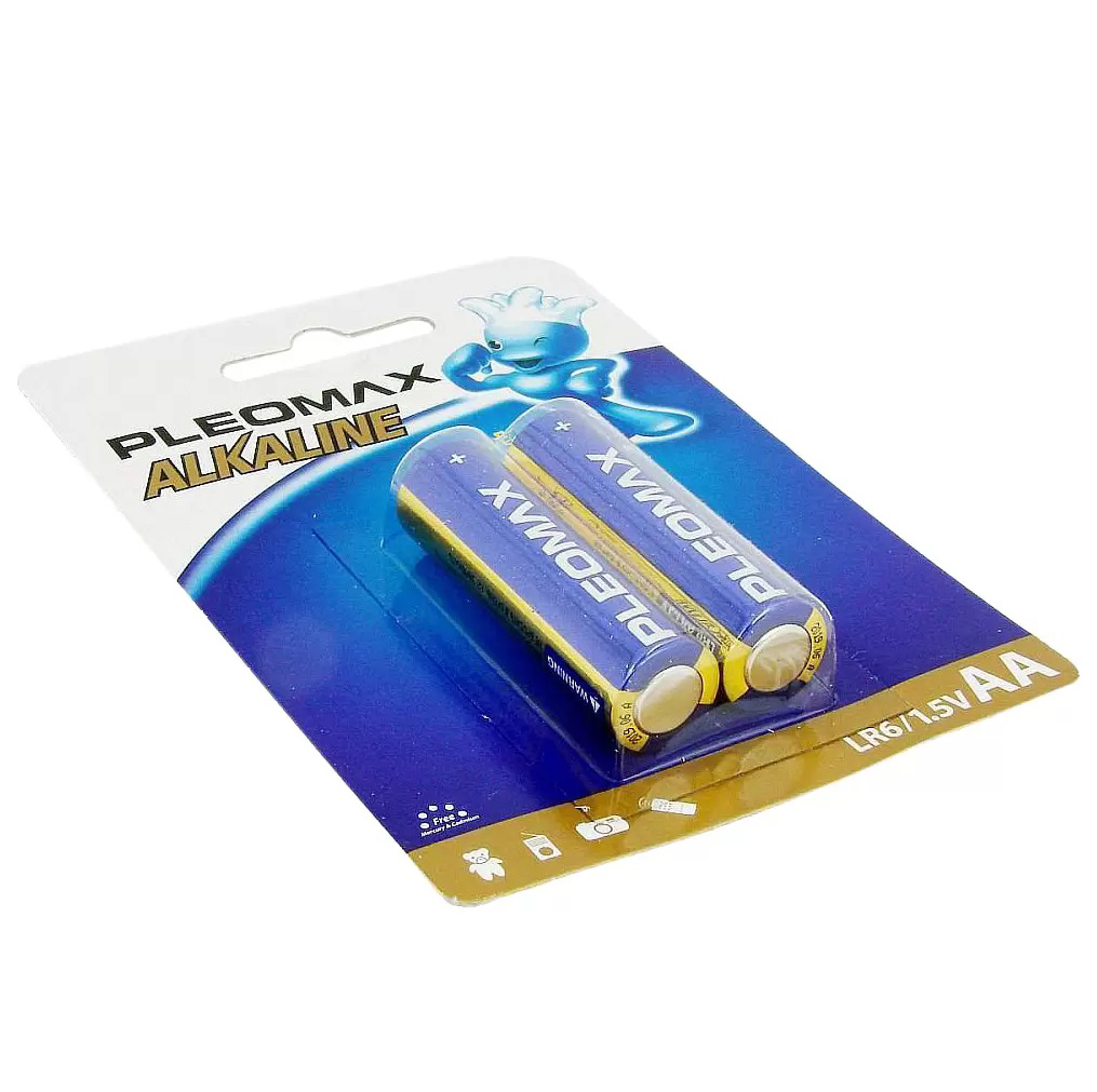 SAMSUNG | АА LR6-2BL | Батарейка SAMSUNG PLEOMAX 2 шт. ЦЕНА ЗА 2 шт.  | превью 2