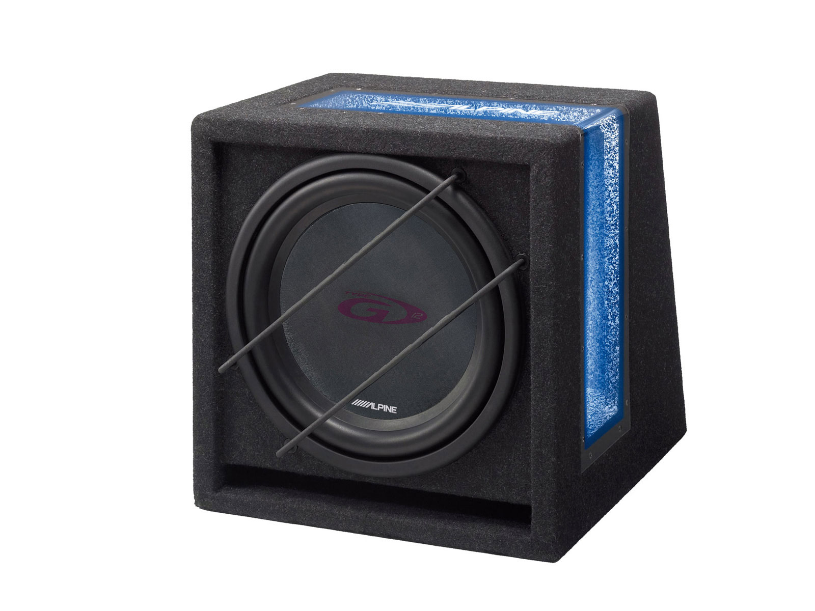 Alpine | SBG-1244BR | корп. саб с фазиком 250W RMS 800W Max | превью 1