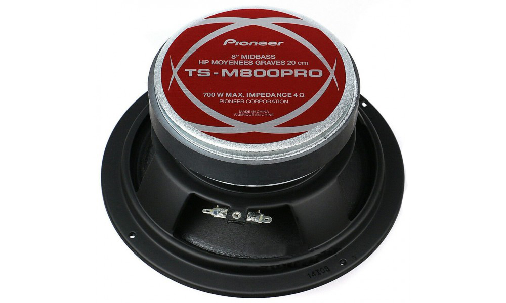 Pioneer | TS-M800PRO | 8" среднебасовый динамик,700вт 2шт | превью 3