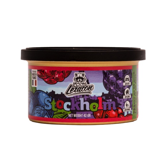 LERATON | Stockholm | Ароматизатор для автомобиля в банке (Wild Berry/Лесная ягода) | 1