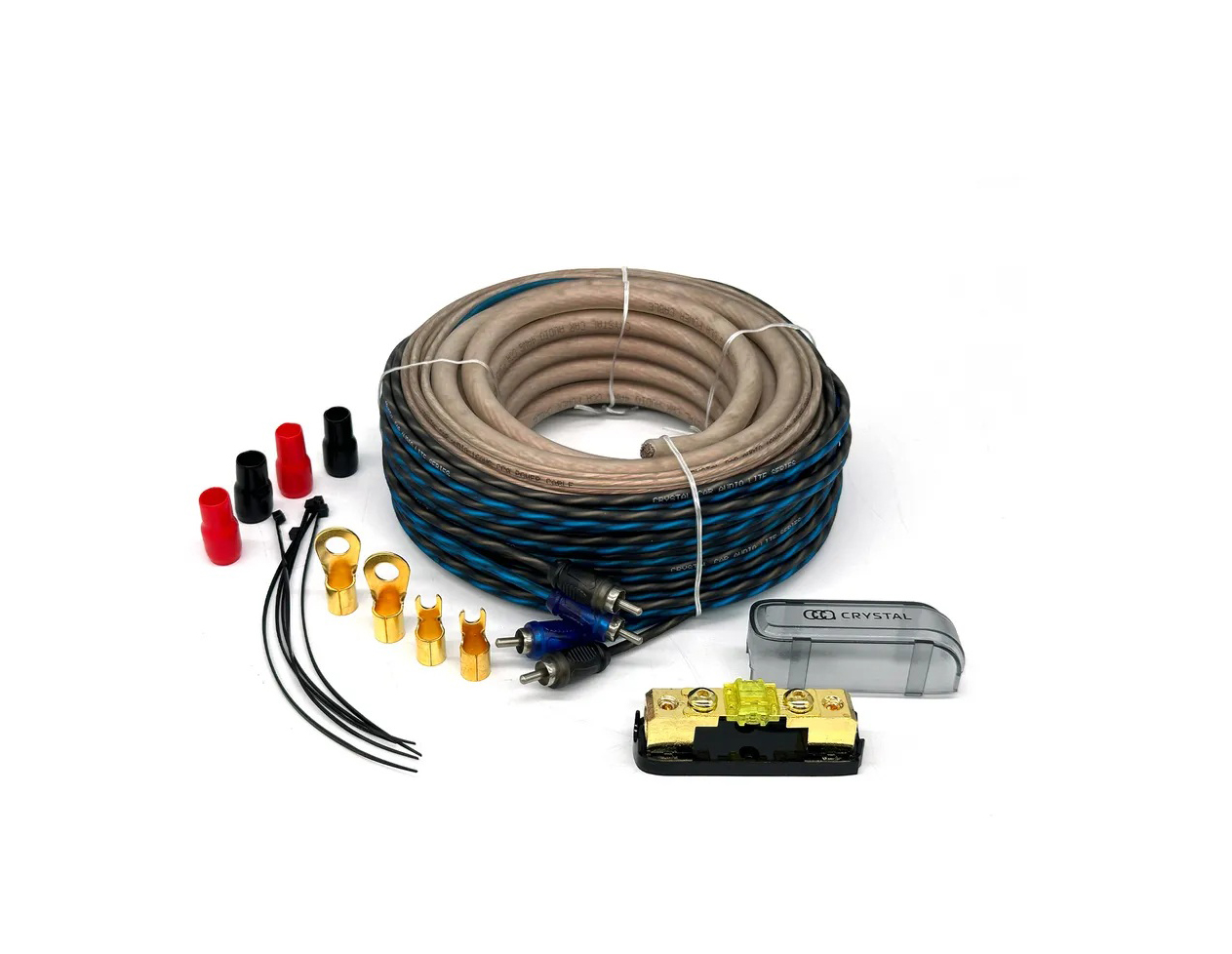 Crystal Car Audio | WK-204 | комплект проводов для 2-кан. усилителя | 1