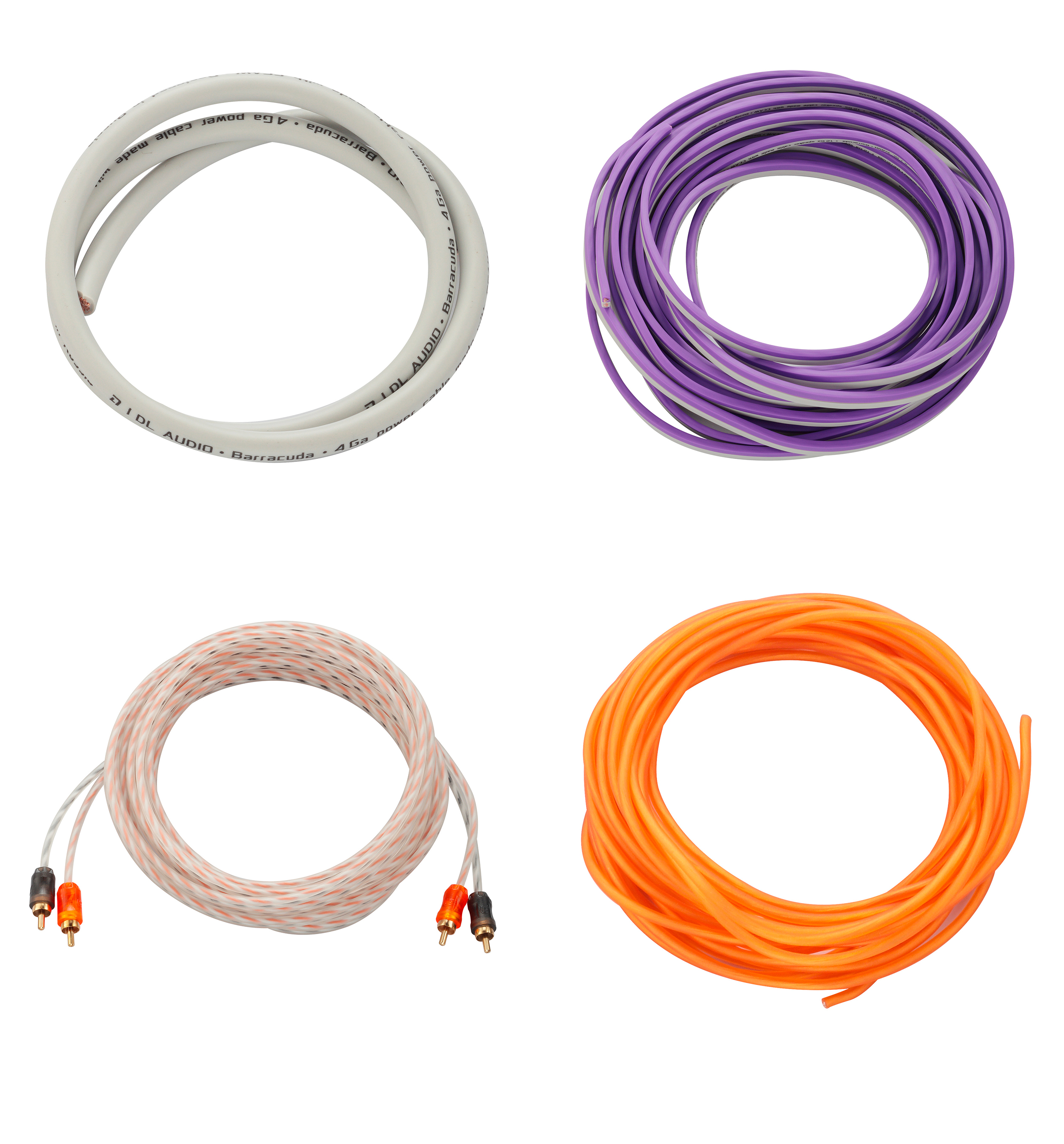 DL Audio | Barracuda WK 42 | для 2-х кан. усилителя, сил. каб 4Ga  | превью 3