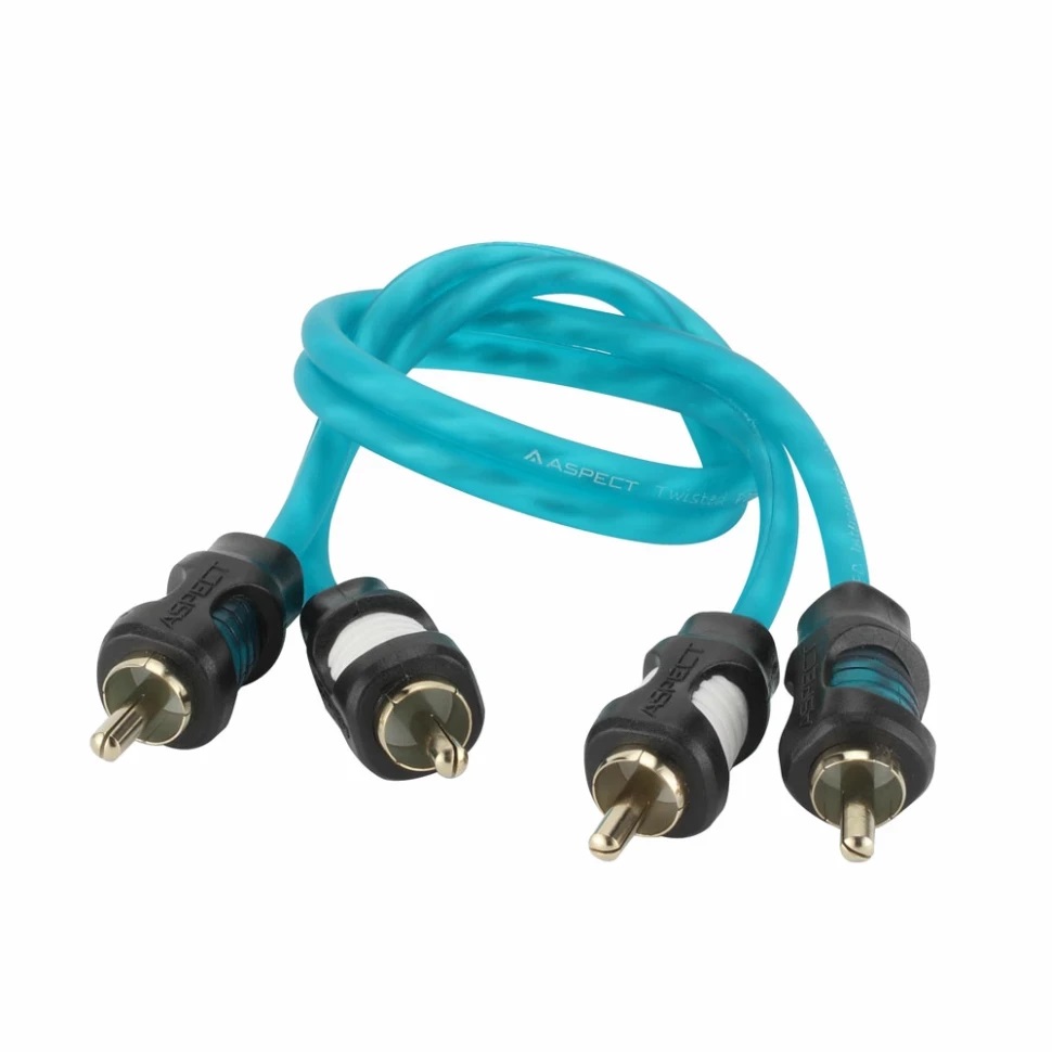Aspect | RCA-CL2,03 | бескислородная медь , витая пара /0,3 метра| превью 1