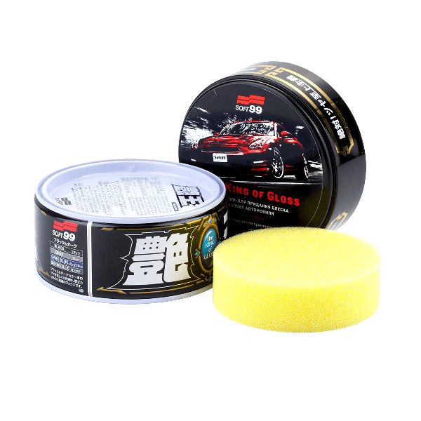 Soft99 | THE KING OF GLOSS | Защитное, водоотталкивающее покрытие, стойкий блеск  (3 мес), 300гр. | превью 2