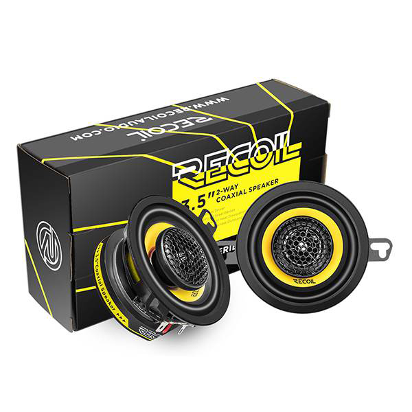 Recoil | RLX352 | 2-х пол. коакс., 3.5"(8см), Ом,  RMS/Peak -   | 5