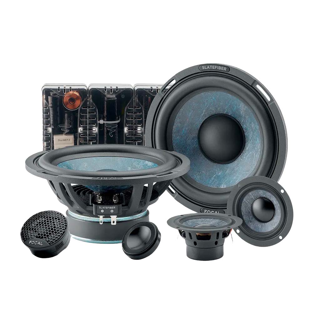 Focal | 165 SF3  | Серия Slate Fiber. Трехкомп. акустика 16,5 см. 80 Вт, 4 Ом, 55 Гц-21 кГц | превью 1